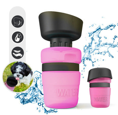 Portable Foldable Dog Water Bottle
