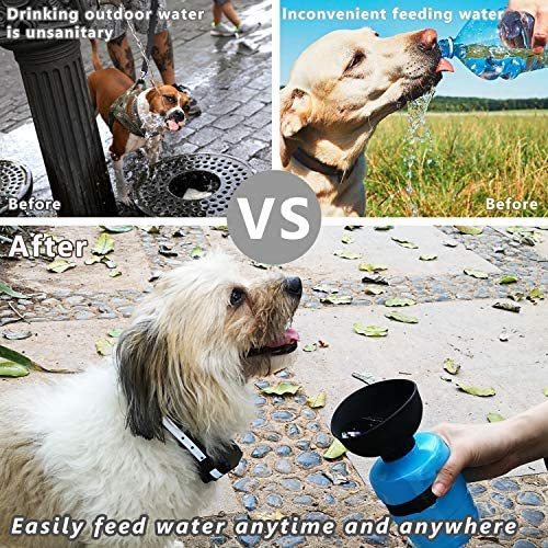 Portable Foldable Dog Water Bottle