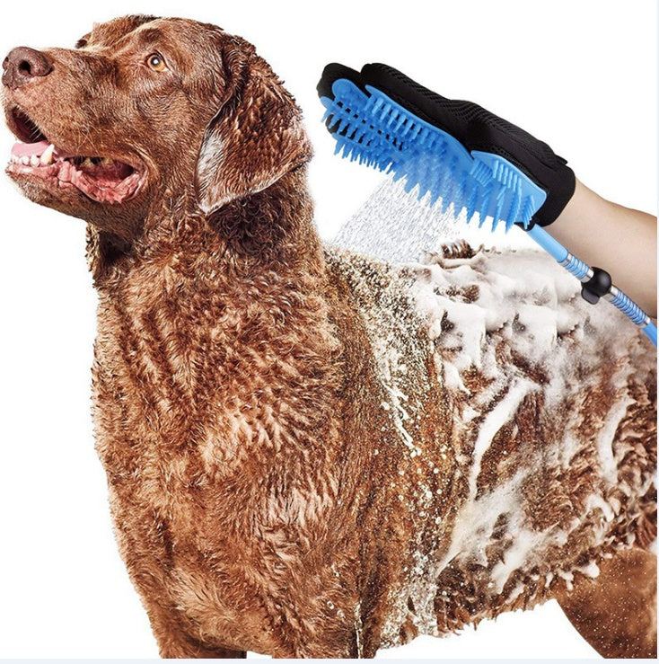 Handheld shower for dog and cat bath