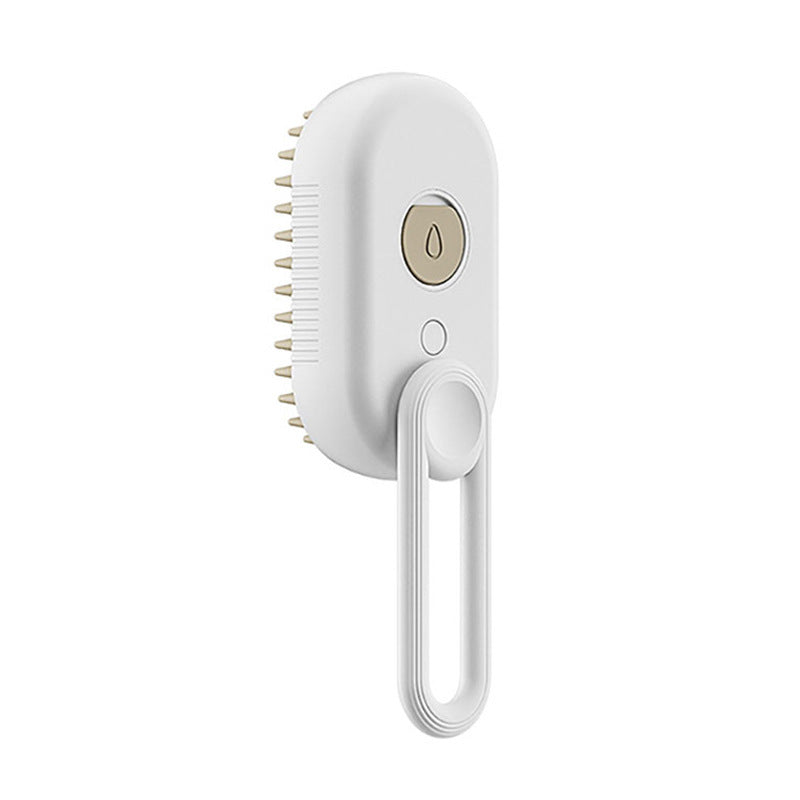 3-in-1 Steam Brush for Cats and Dogs – Massage, Spray, and Hair Removal