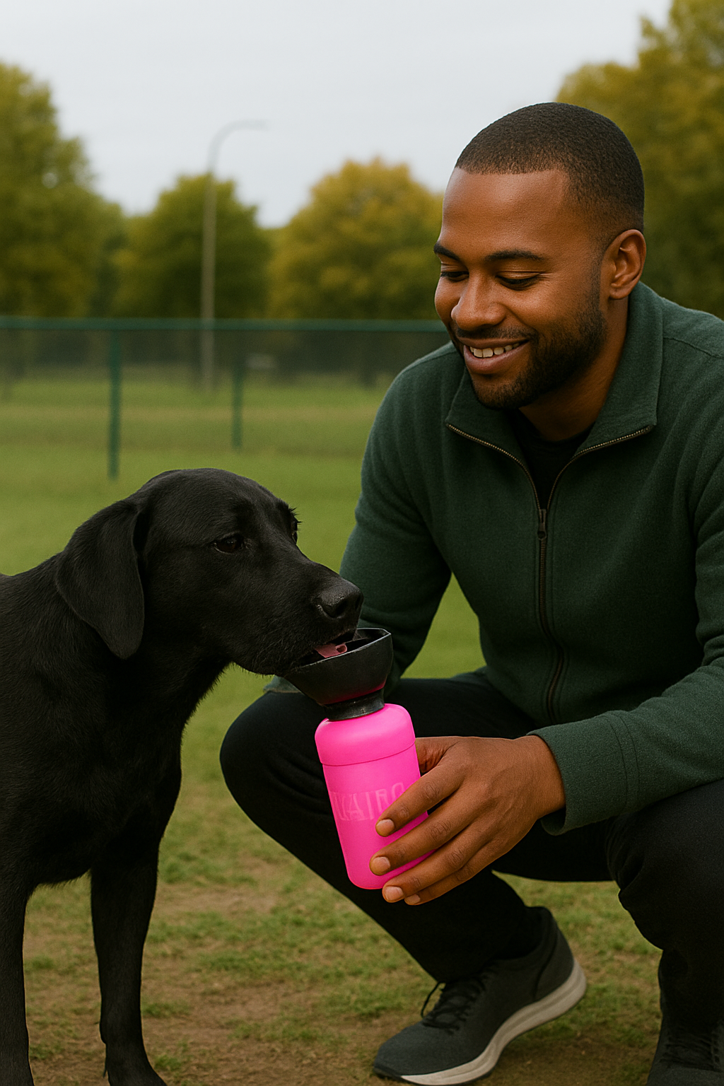 Portable Foldable Dog Water Bottle